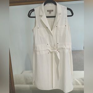 Banana Republic white vacation dress